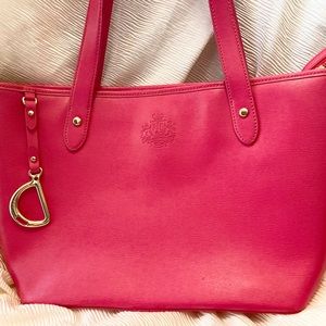 Ralph Lauren Pink Tote